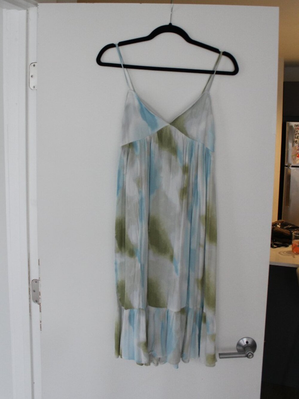 Forever 21 Watercolor Maxi Slip Dress
